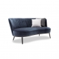 Preview: Sofa POLO COCKTAIL nierenförmig 180 cm breit